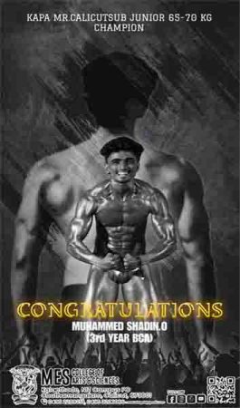 KAPA MR.CALICUTSUB JUNIOR 65-70 KG CHAMPION